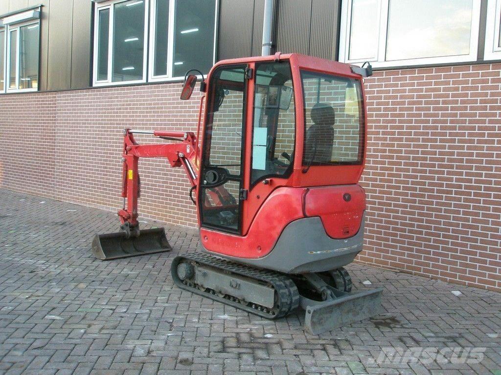 Yanmar SV17 Mini Escavadoras <7t
