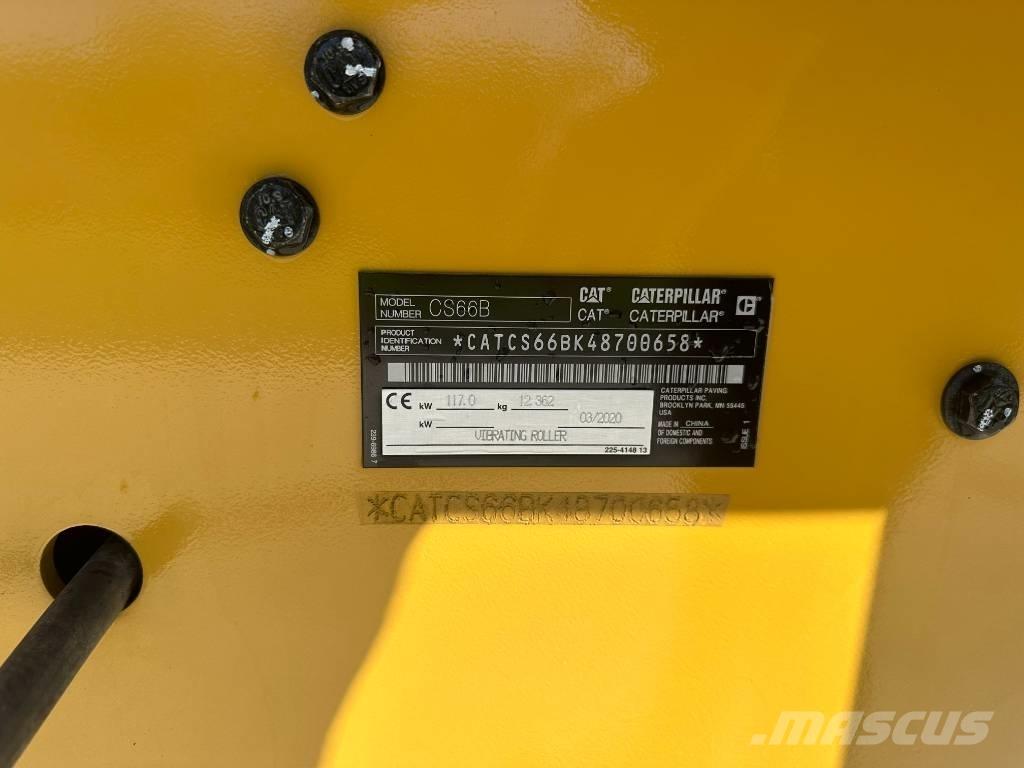 CAT CS 66 B Cilindros Compactadores monocilíndricos