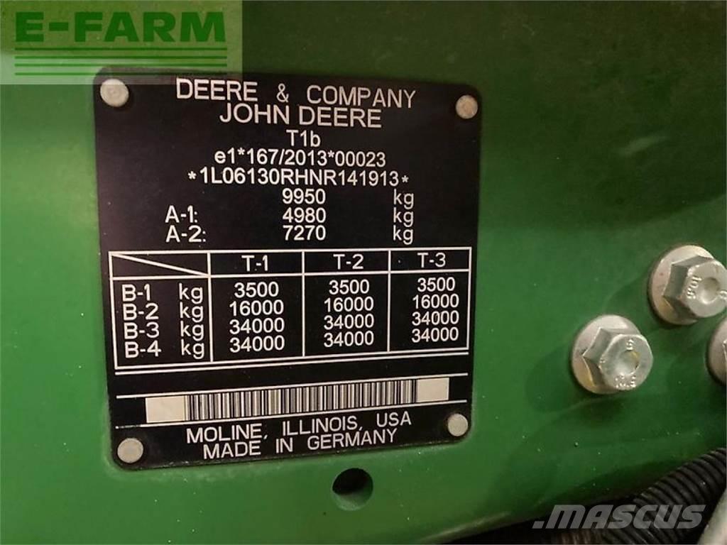 John Deere 6130r Tratores Agrícolas usados