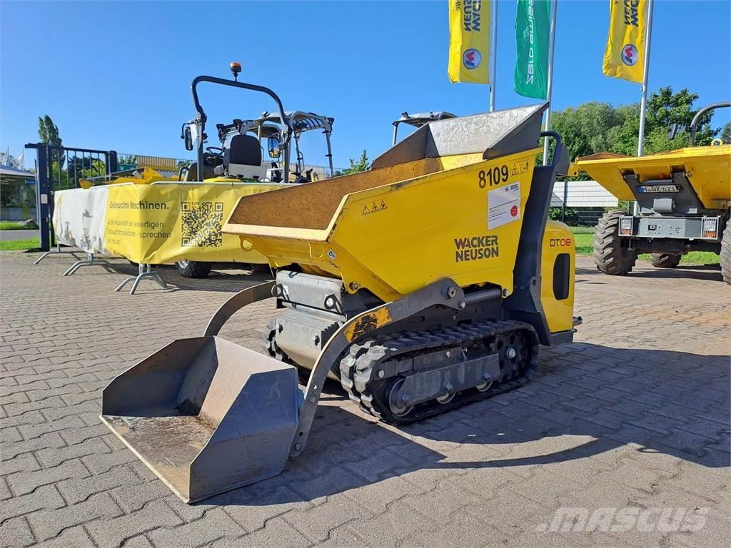 Wacker Neuson DT08 Dumpers de lagartas
