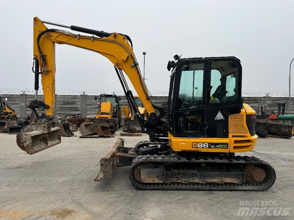 JCB 86 C-1 Escavadoras Midi 7t - 12t