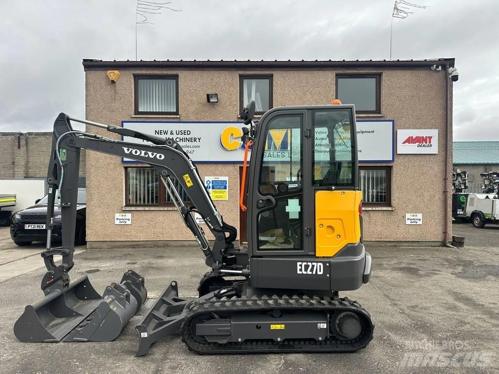 Volvo EC 27 D Mini Escavadoras <7t