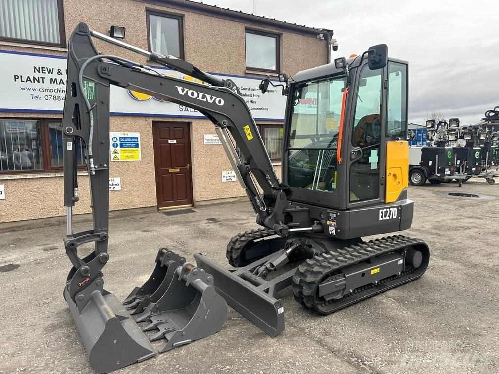Volvo EC 27 D Mini Escavadoras <7t