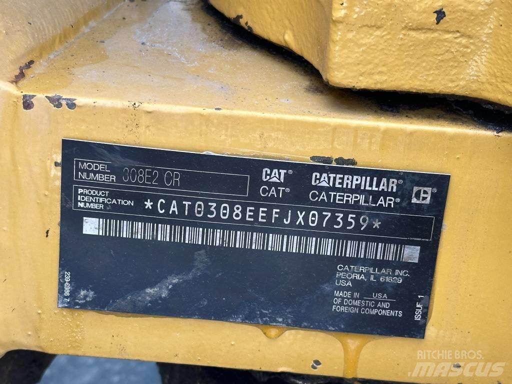 CAT 308 E 2 CR Escavadoras Midi 7t - 12t
