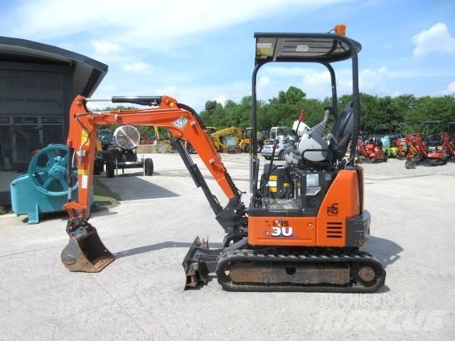 Hitachi ZX19 U-6 Mini Escavadoras <7t