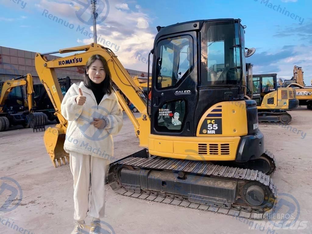 Komatsu PC 55 MR Mini Escavadoras <7t