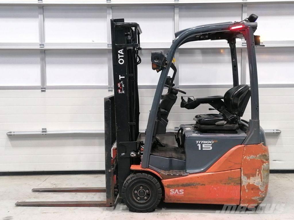 Toyota 8FBET15 Electric forklift trucks