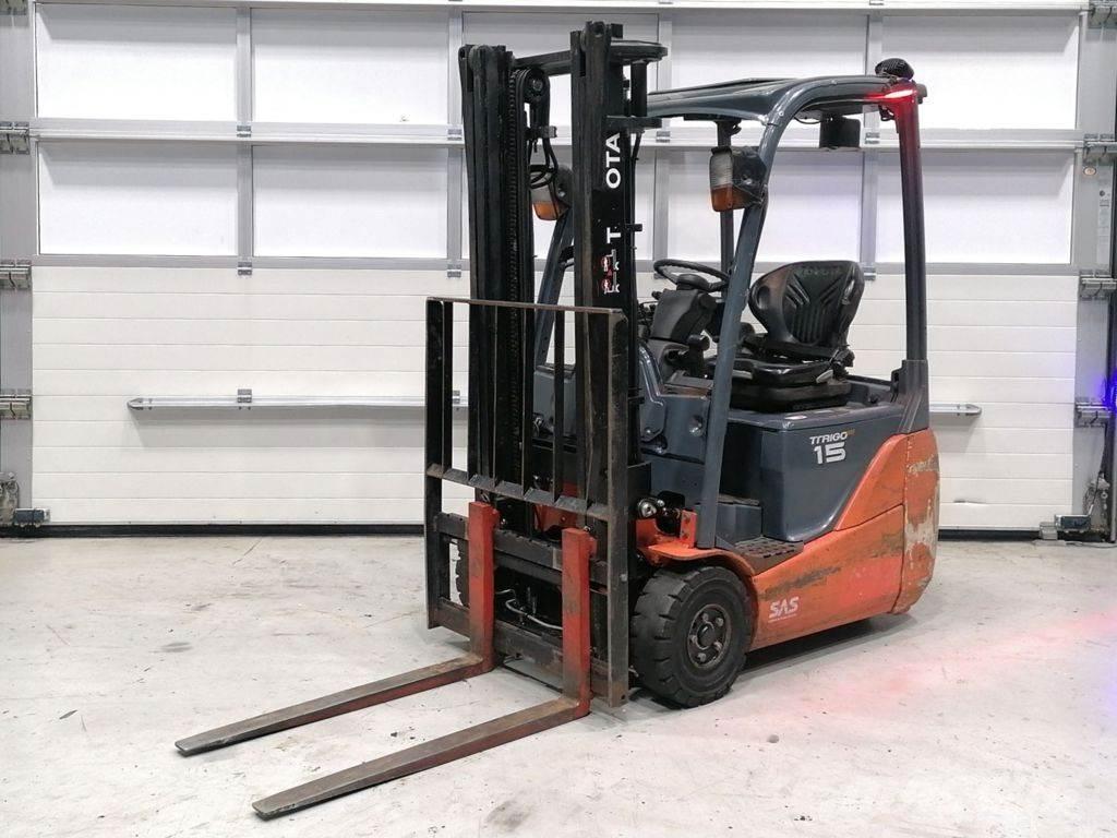 Toyota 8FBET15 Electric forklift trucks