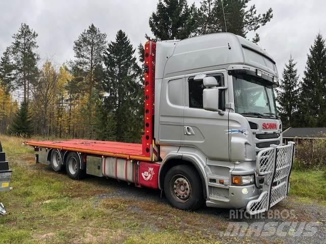 Scania R 560 6*2 Camiões estrado/caixa aberta