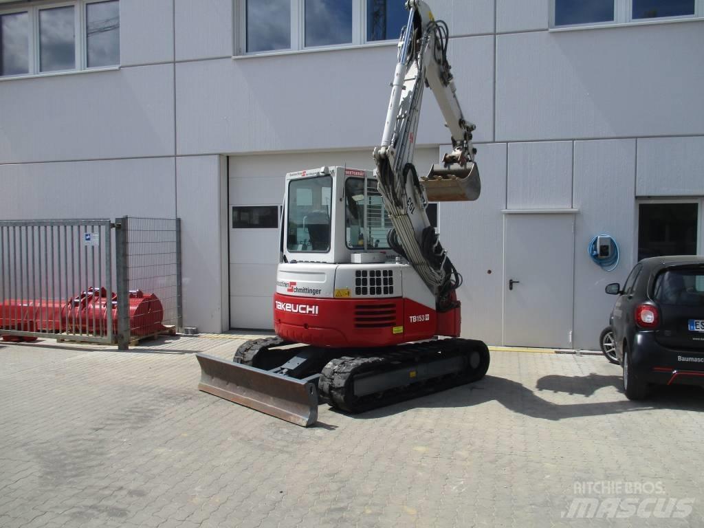 Takeuchi TB 153 FR Mini Escavadoras <7t