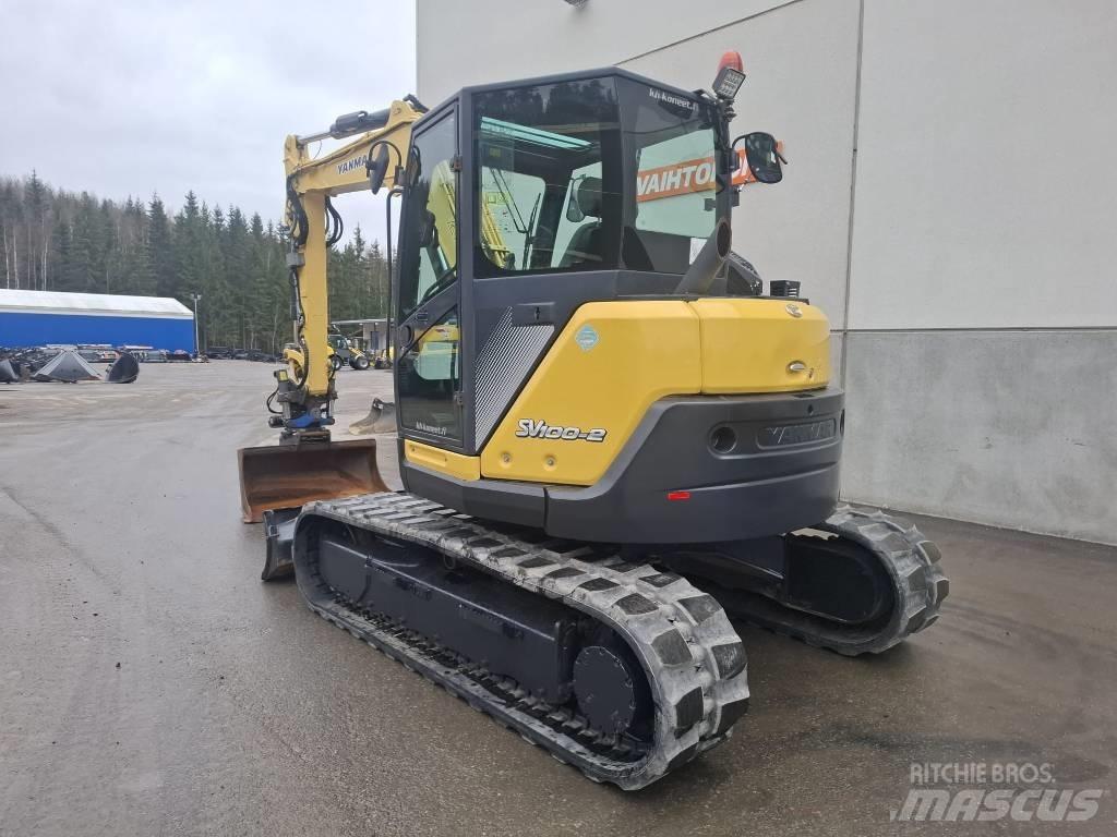 Yanmar SV 100-2A Escavadoras Midi 7t - 12t