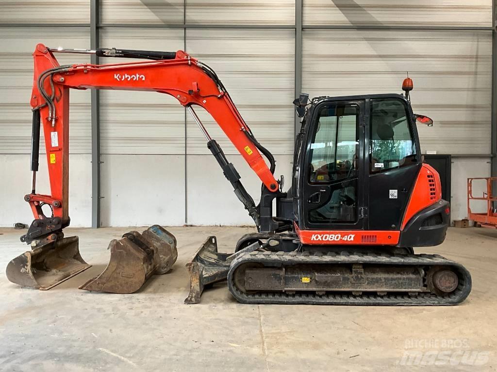 Kubota KX 080-4 A Escavadoras Midi 7t - 12t