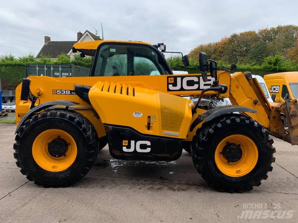 JCB 538-70 Telescópicas para Agricultura