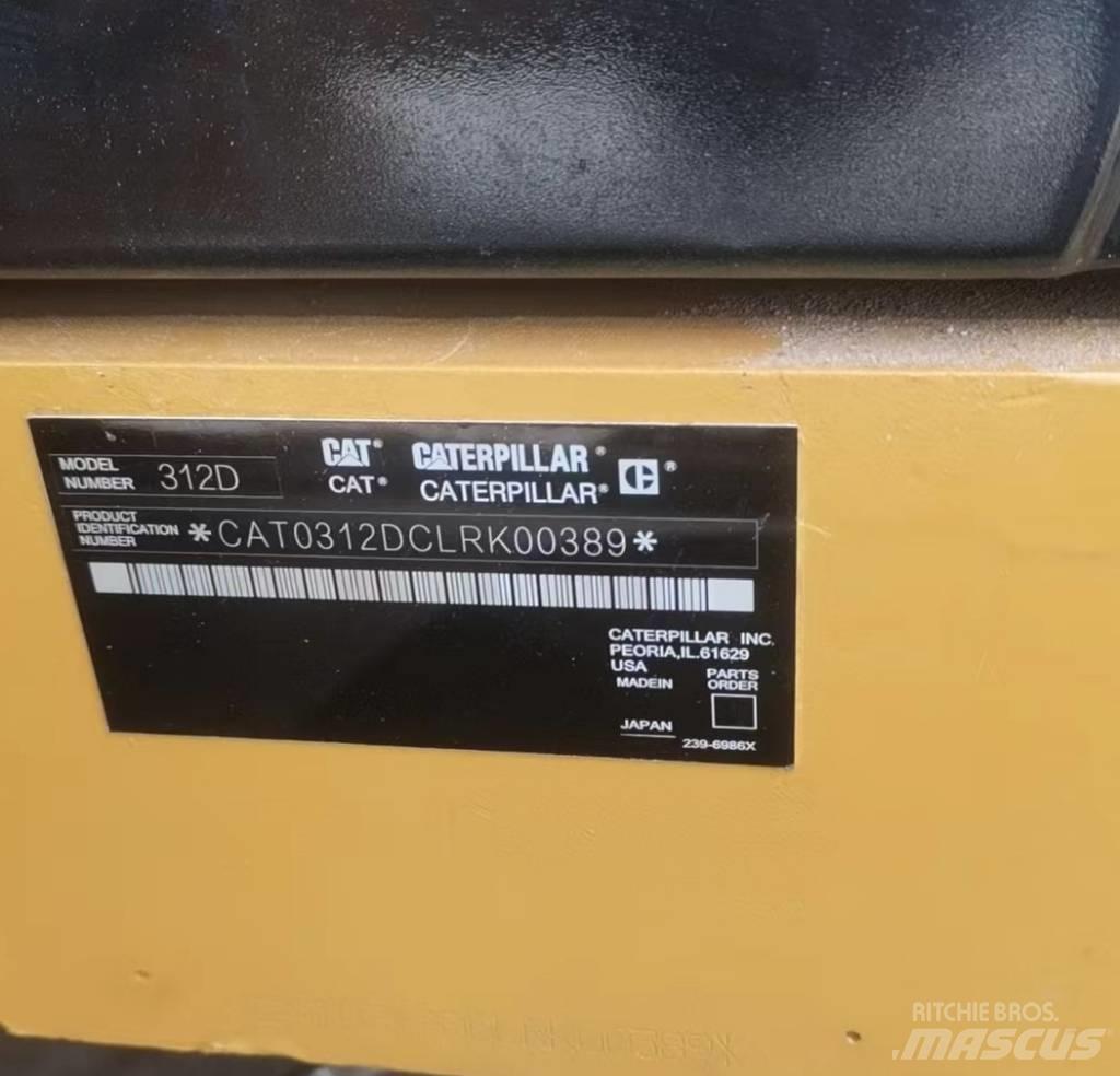 CAT 312 D Escavadoras de rastos