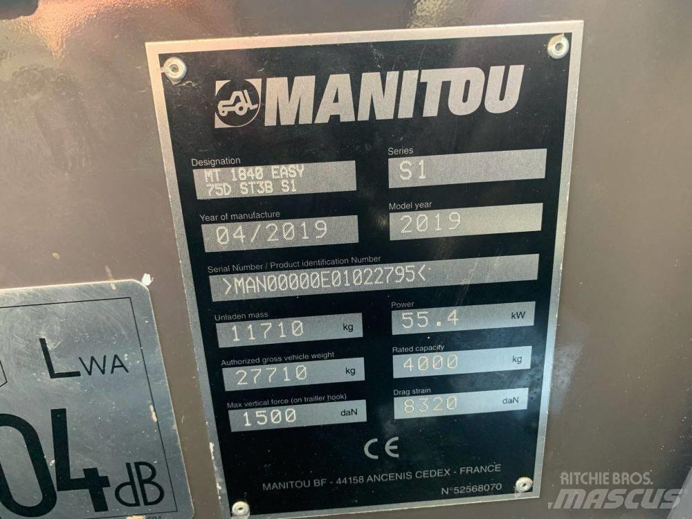 Manitou MT 1840 Manipuladores telescópicos