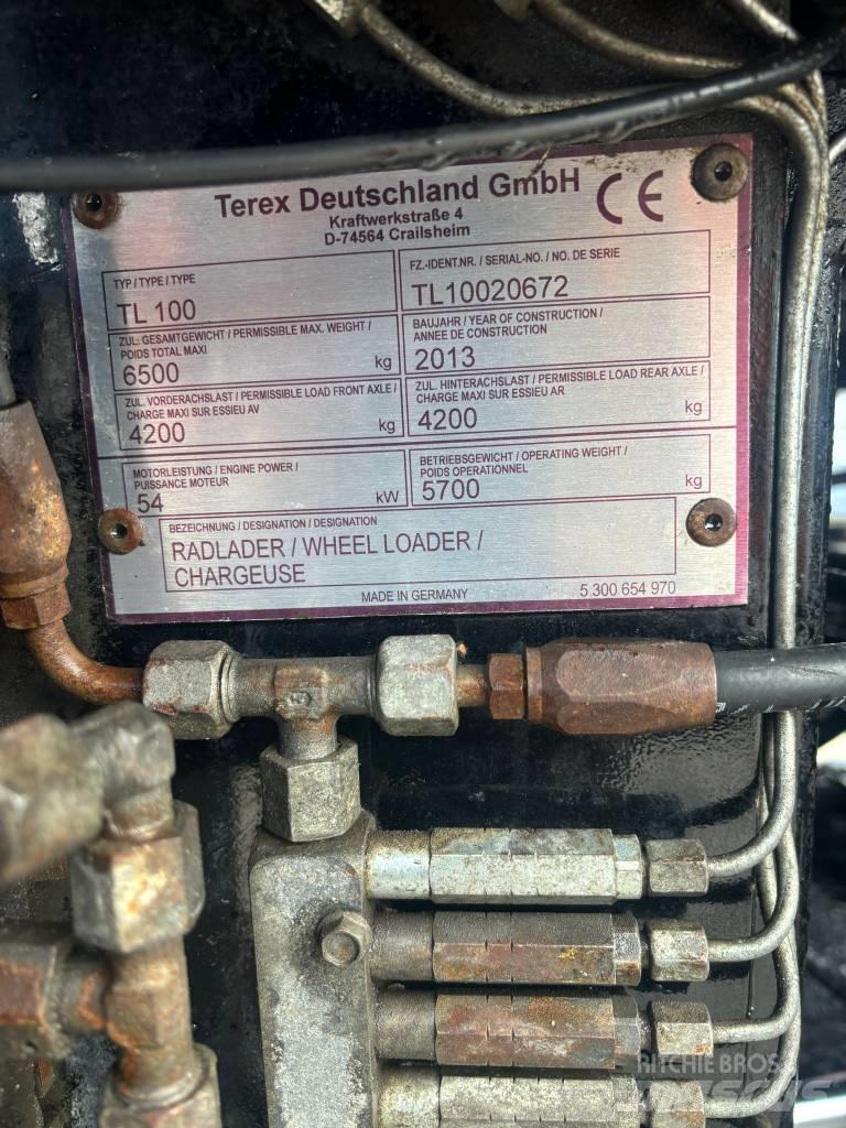Terex TL 100 Pás carregadoras de rodas