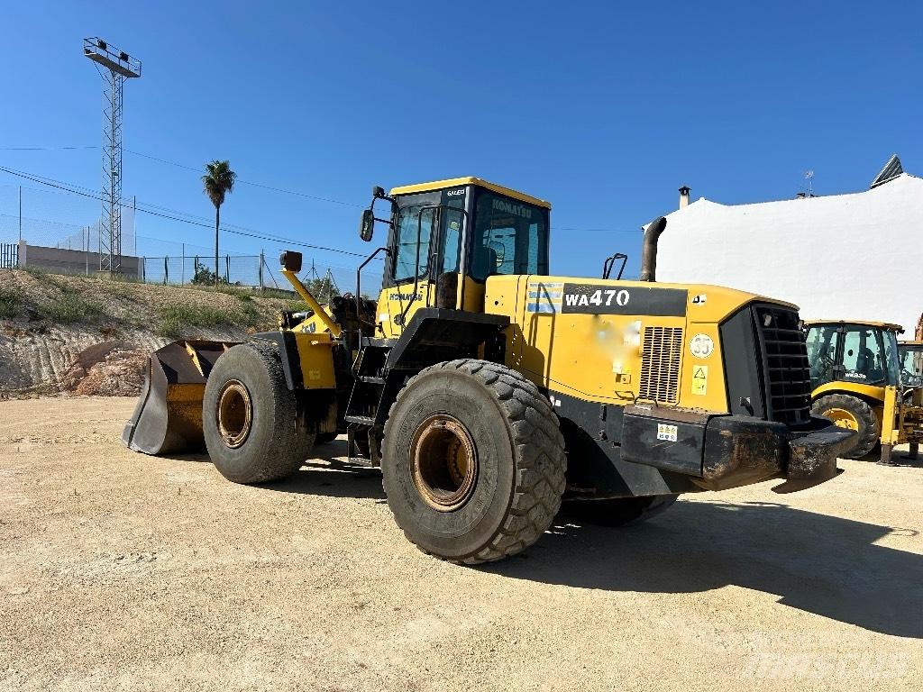 Komatsu WA 470-5 Pás carregadoras de rodas