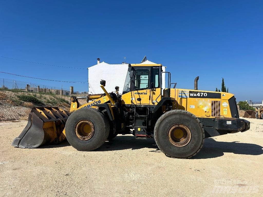 Komatsu WA 470-5 Pás carregadoras de rodas