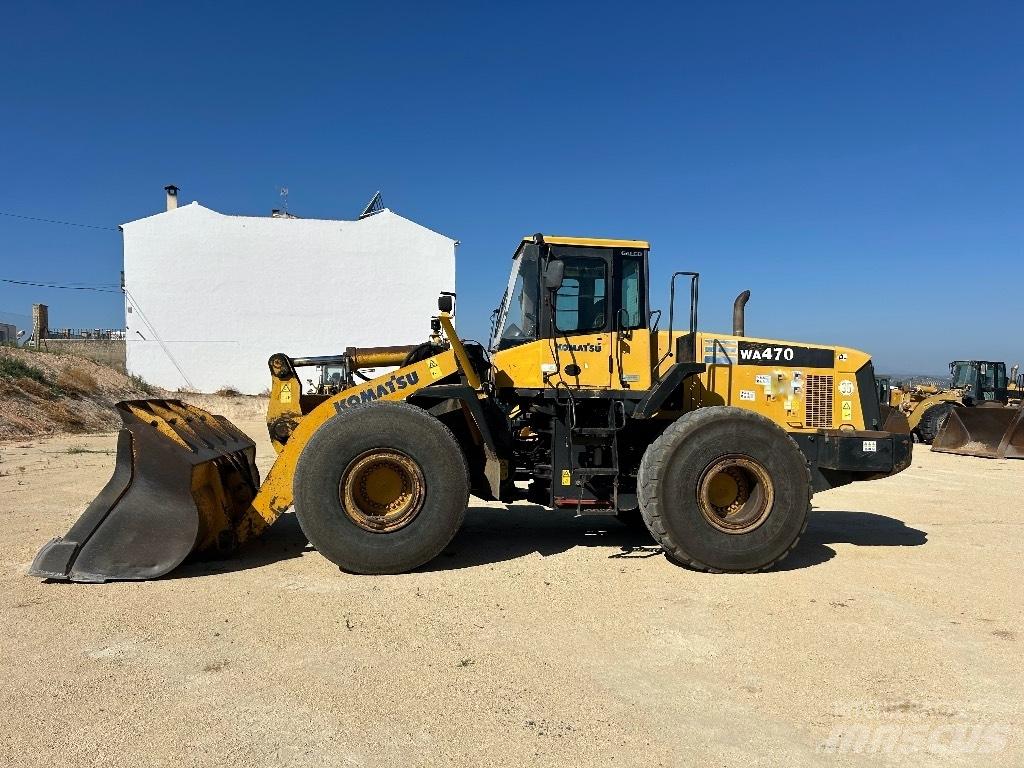 Komatsu WA 470-5 Pás carregadoras de rodas