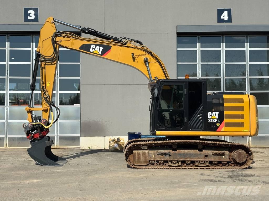CAT 318 Escavadoras de rastos