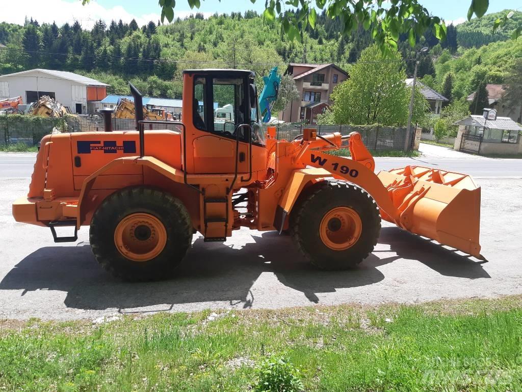 Fiat HITACHI W 190 Pás carregadoras de rodas
