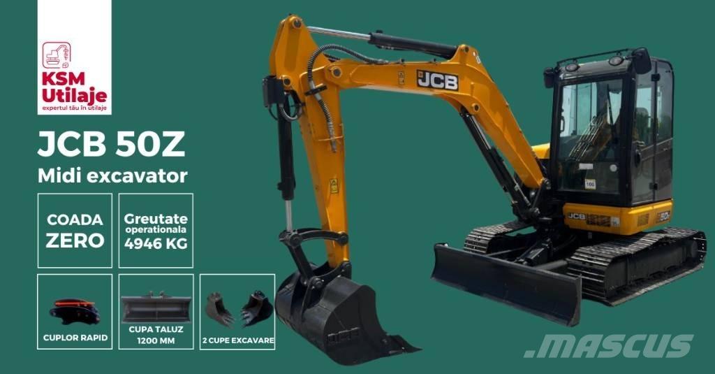 JCB 50 Z-1 Mini Escavadoras <7t