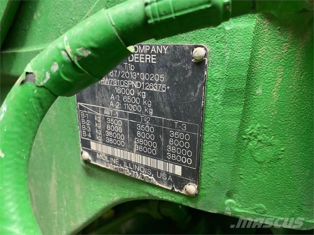 John Deere 7R 310 Tratores Agrícolas usados