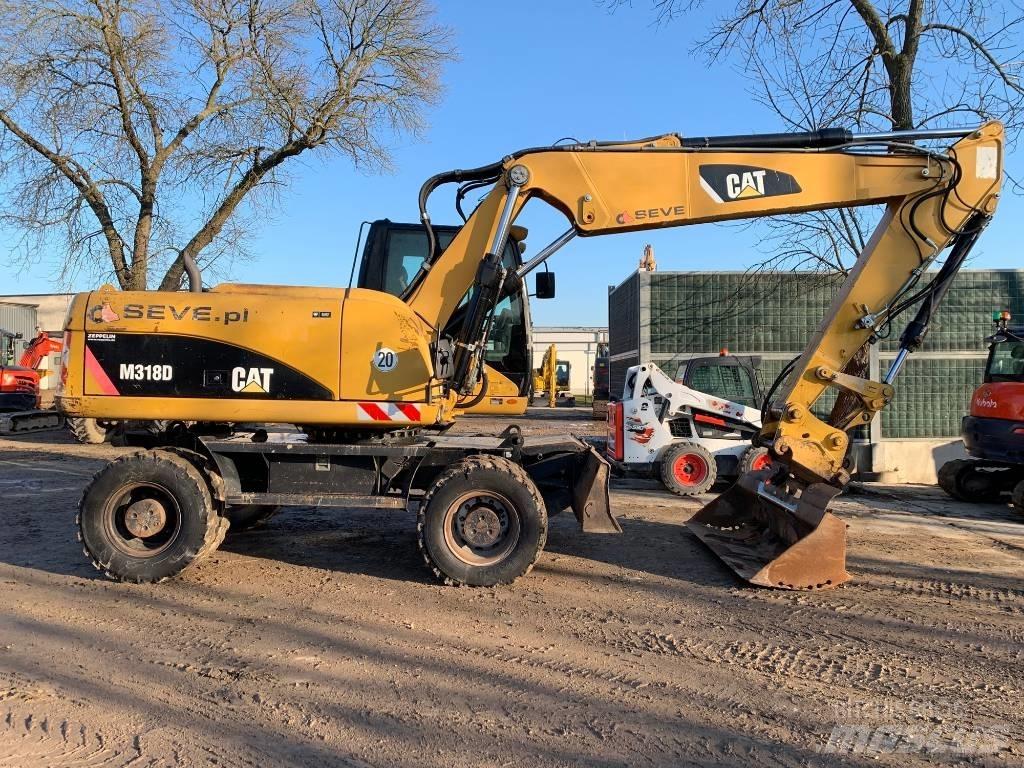 CAT M 318 D Escavadoras de rodas