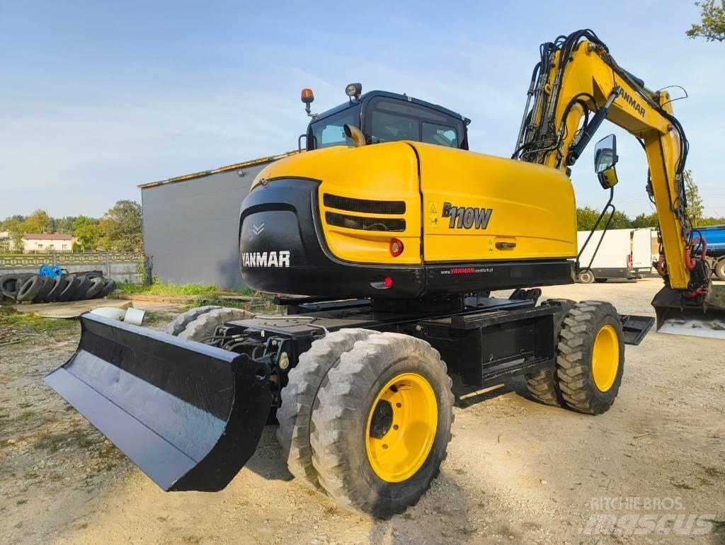 Yanmar B 110 W Escavadoras de rodas