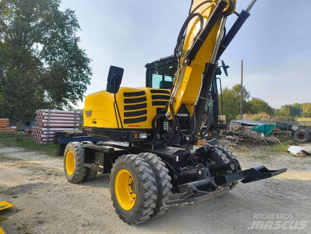 Yanmar B 110 W Escavadoras de rodas