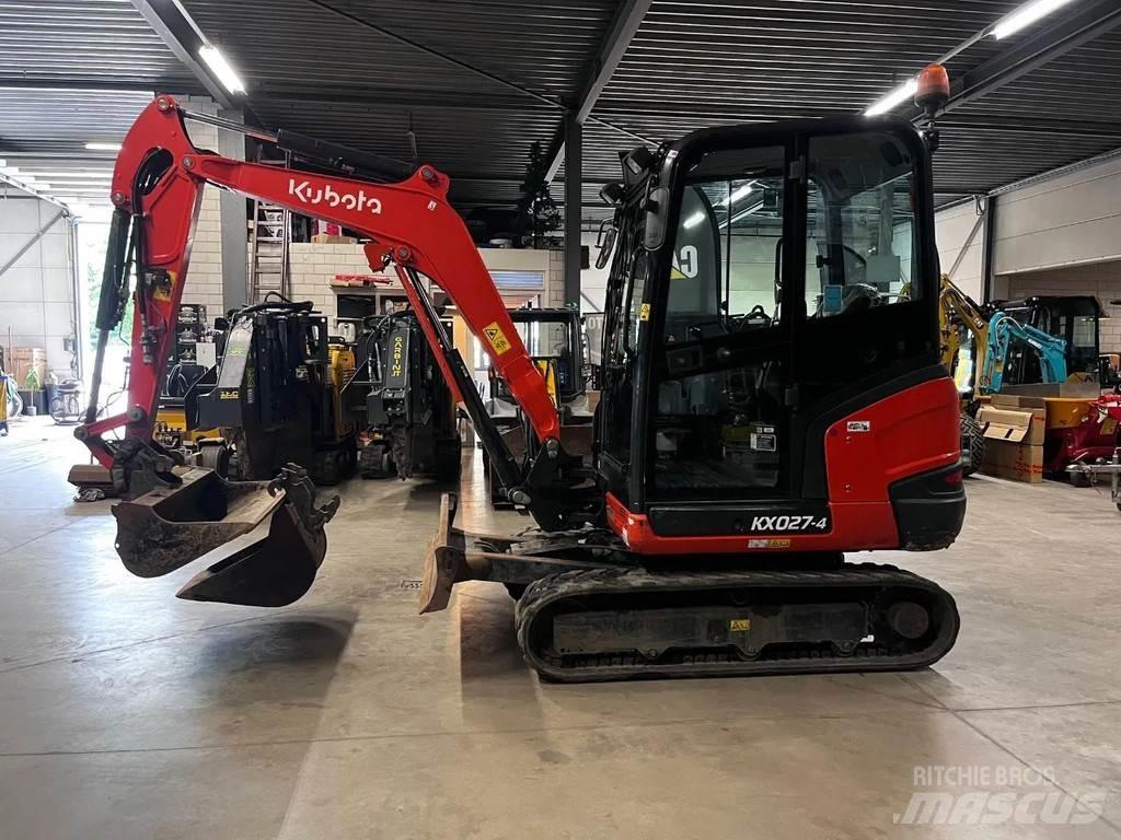 Kubota KX 027 Mini Escavadoras <7t