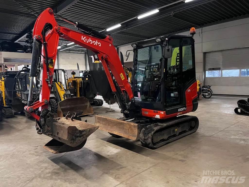 Kubota KX 027 Mini Escavadoras <7t
