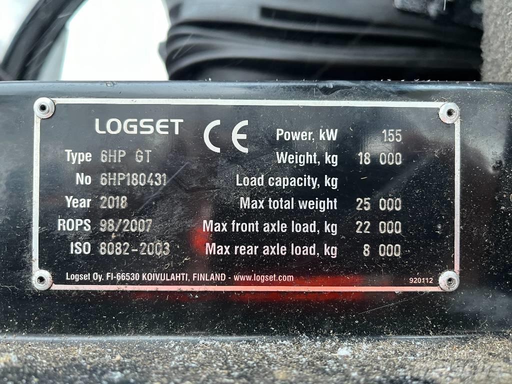 Logset 6HP GT Processadores florestais