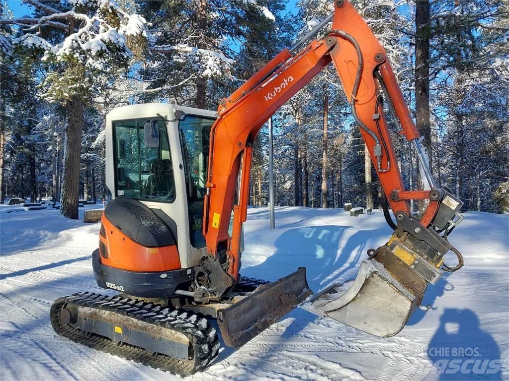 Kubota U25-3 Mini Escavadoras <7t