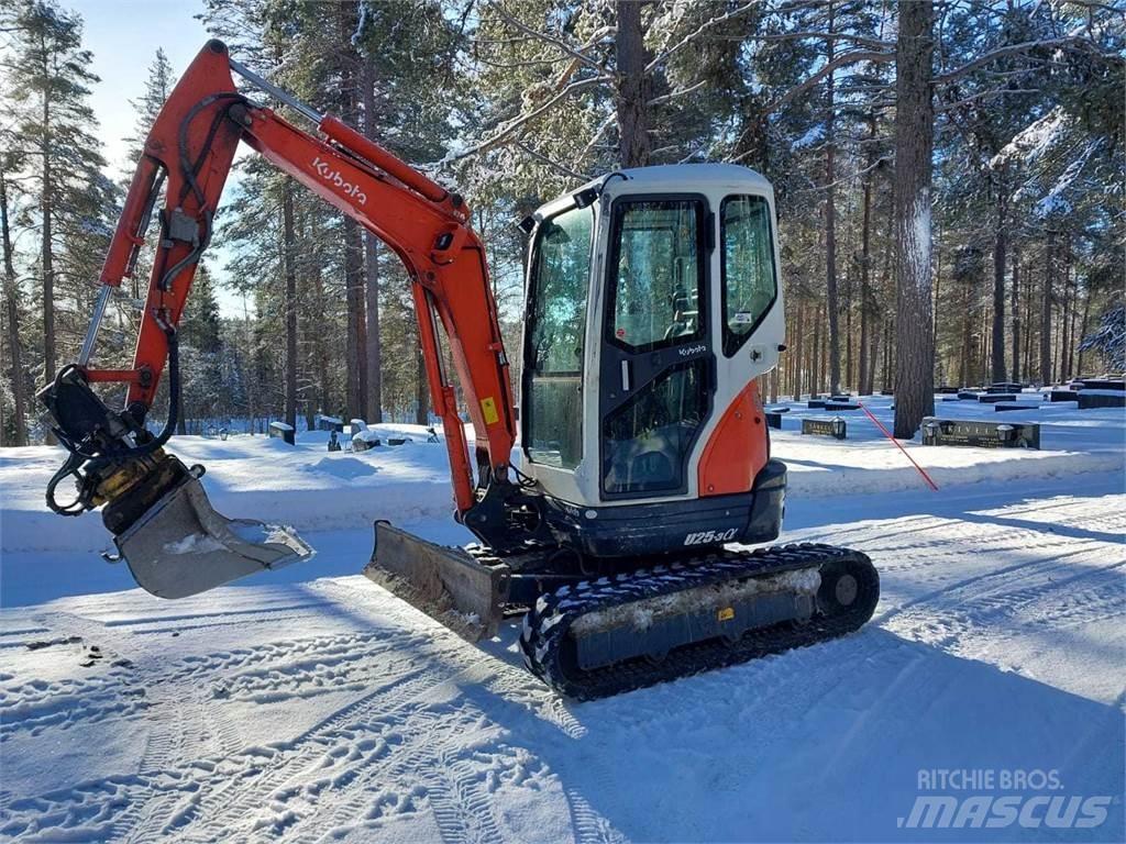 Kubota U25-3 Mini Escavadoras <7t