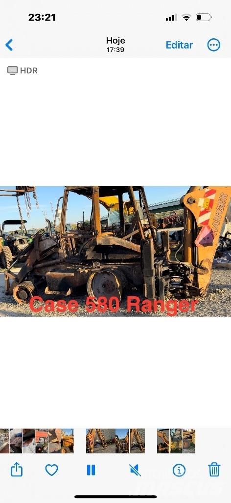 CASE 580 RANGER Transmissão