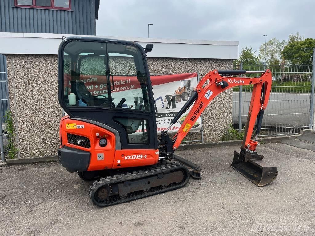 Kubota KX019-4 Mini Escavadoras <7t