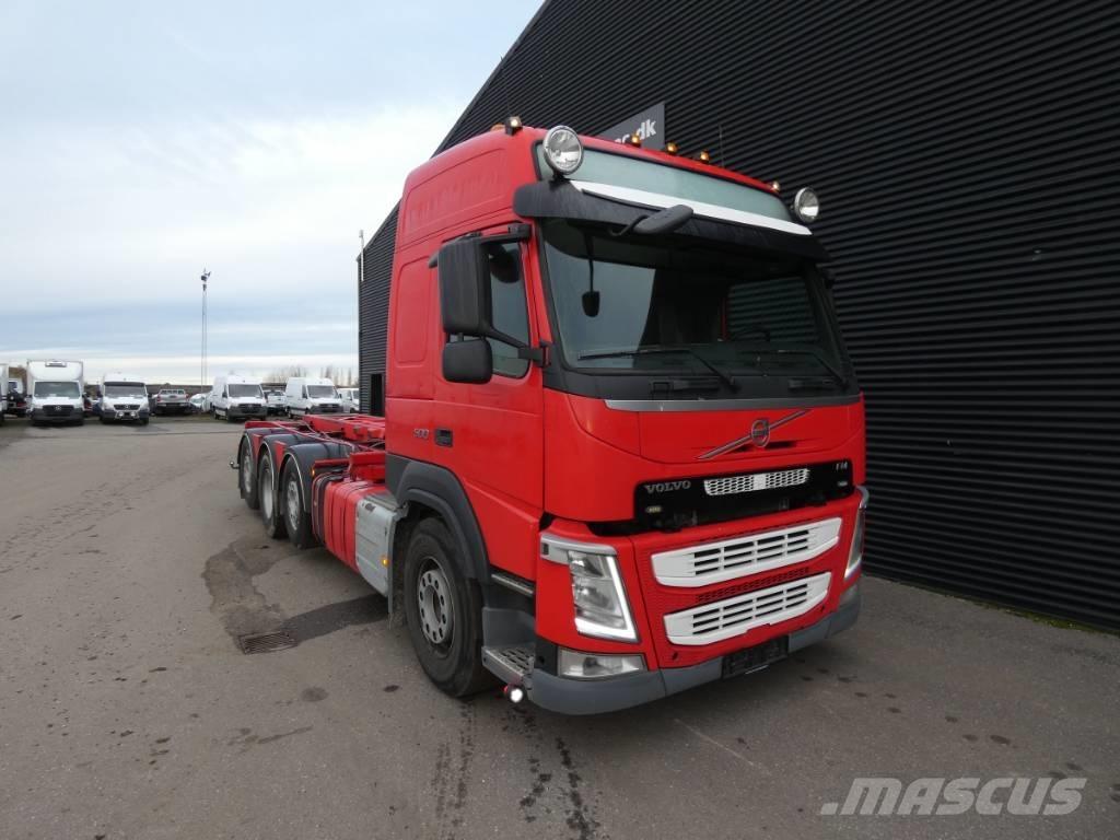Volvo FM 500 Camiões caixa desmontável com elevador de cabo