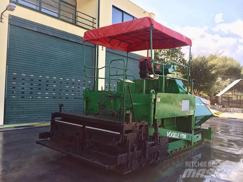 Vögele 1700 Pavimentadoras de asfalto
