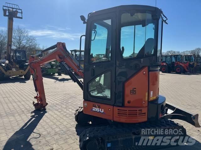 Hitachi ZX 26 Mini Escavadoras <7t