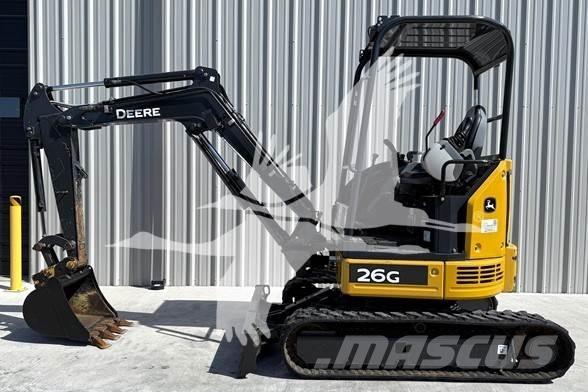 John Deere 26G Mini Escavadoras <7t