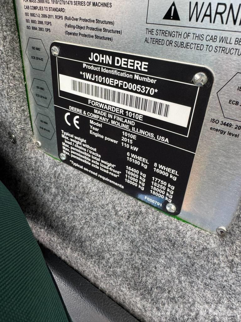 John Deere 1010 E Forwarders florestais