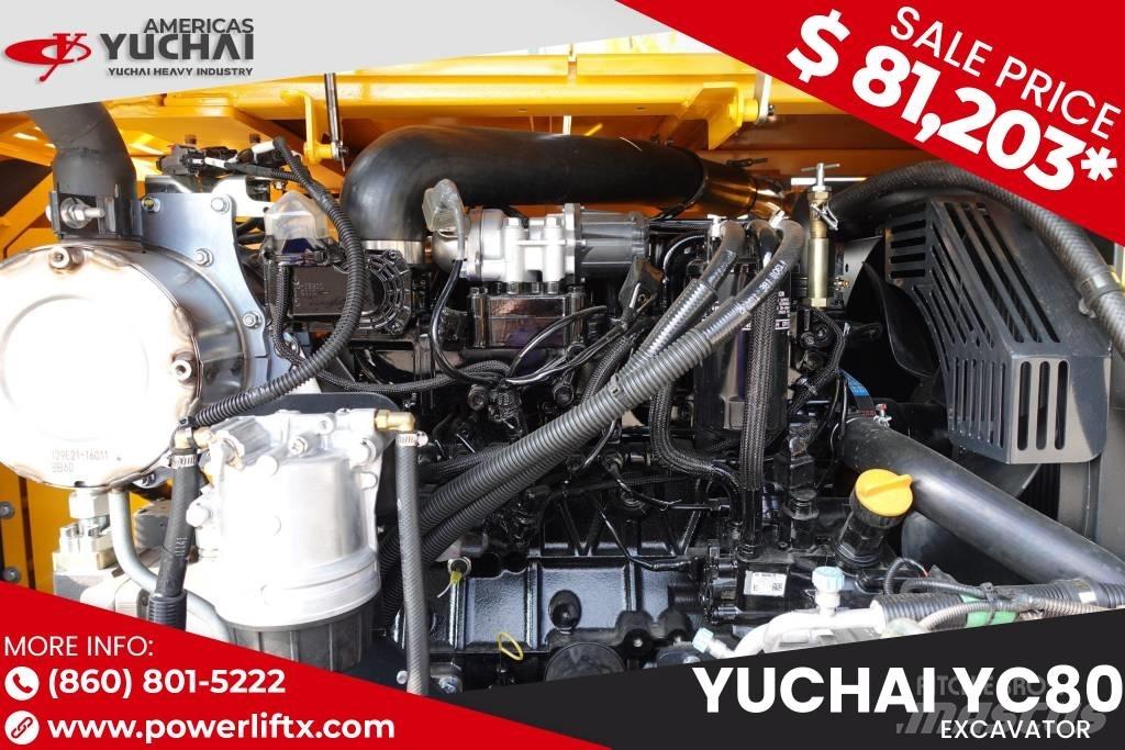 Yuchai YC80 Escavadoras de rastos