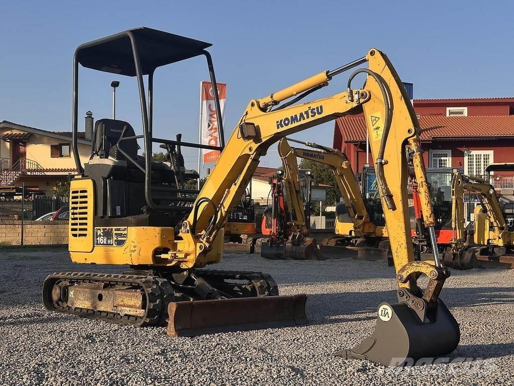 Komatsu PC16R-3HS Mini Escavadoras <7t