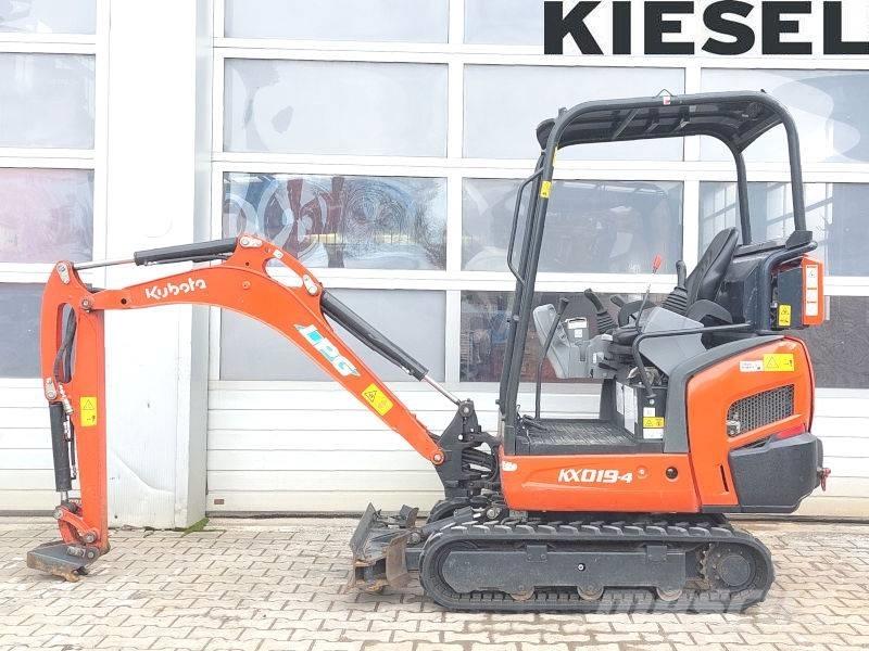 Kubota KX019-4 LPG Mini Escavadoras <7t