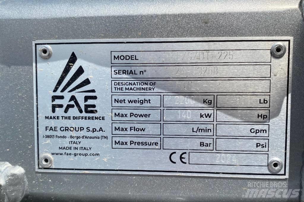 FAE UML/S/DT 225 Maquinaria Florestal - Outros
