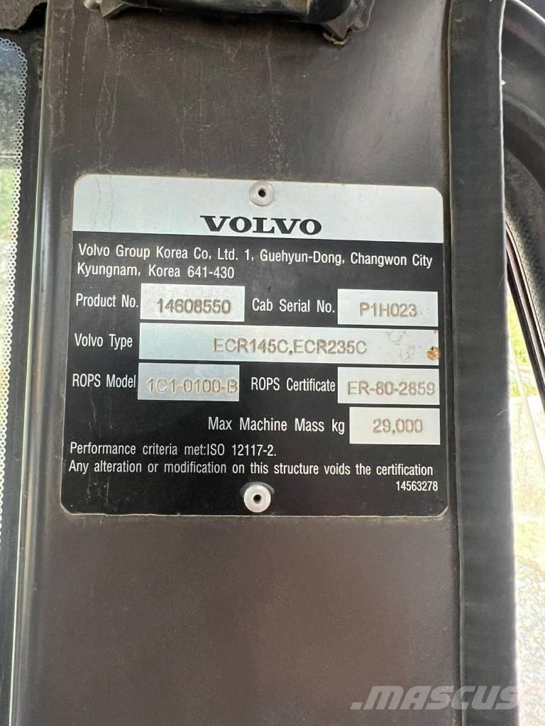 Volvo ECR 235 C L Escavadoras de rastos