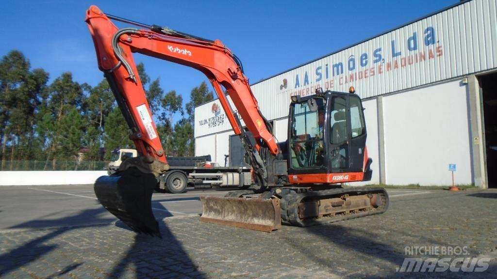 Kubota KX 080-4 Escavadoras Midi 7t - 12t
