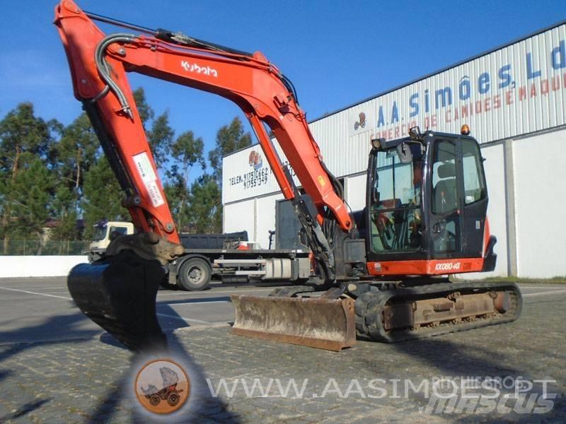 Kubota KX 080-4 Escavadoras Midi 7t - 12t