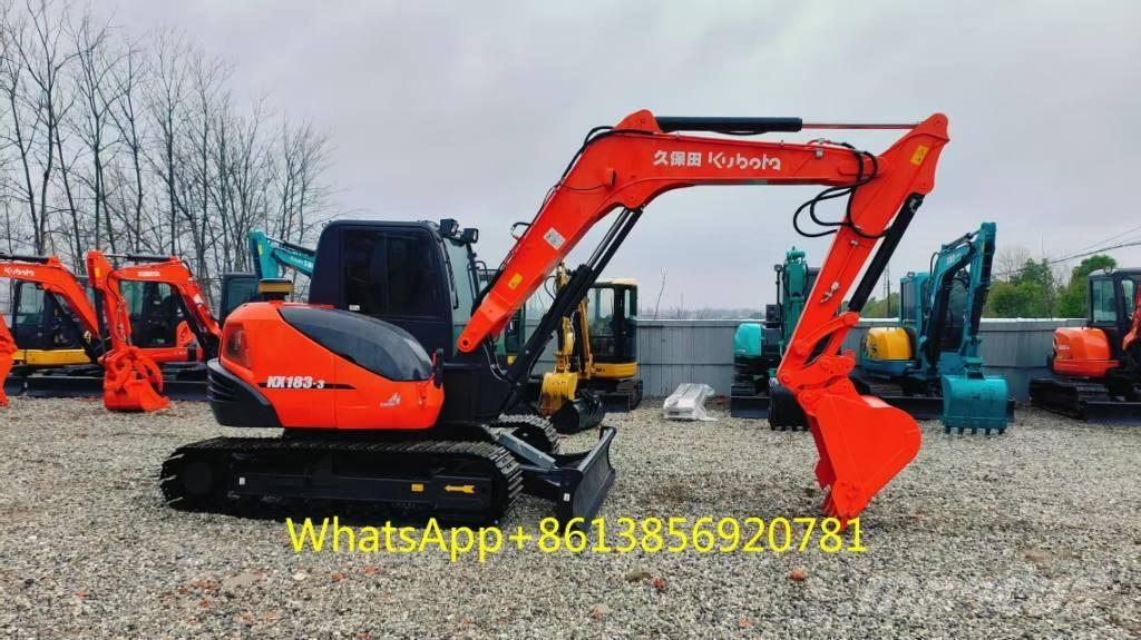 Kubota KX 183 Mini Escavadoras <7t